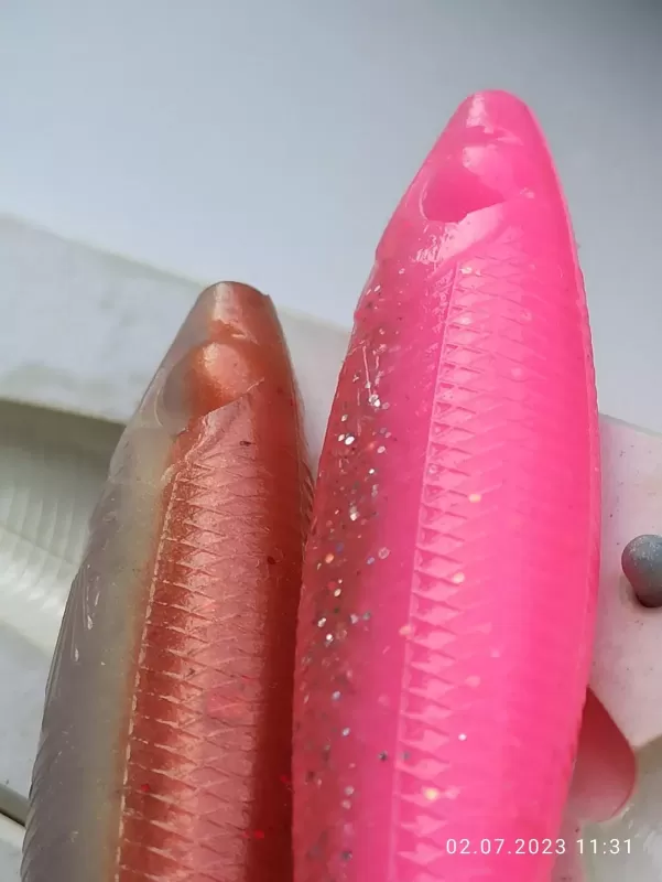 Fox Rage Slick Shad 133