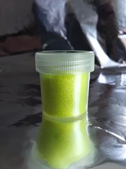 Блискітка жовта UV 0,2 мм