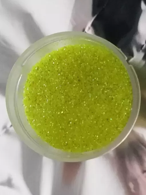 Блискітка жовта UV 0,2 мм