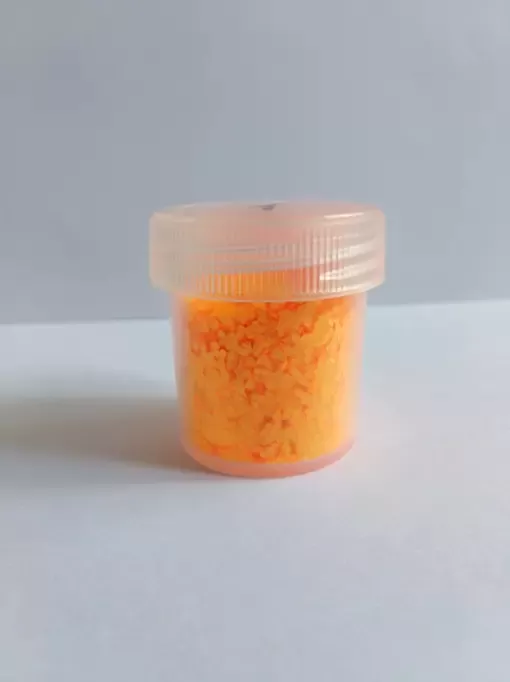 Блискітка оранжева UV 1.0 мм