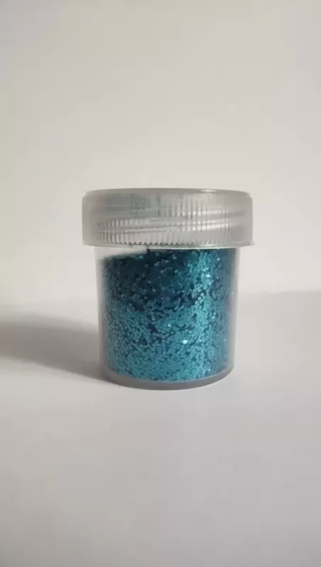 Блискітка блакитна 0.6 мм